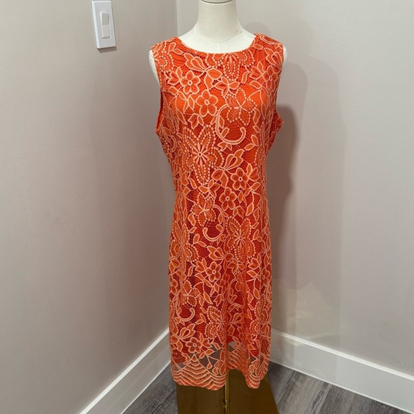Sharagano Dresses & Skirts - Sharagano Lace‎ dress 14P